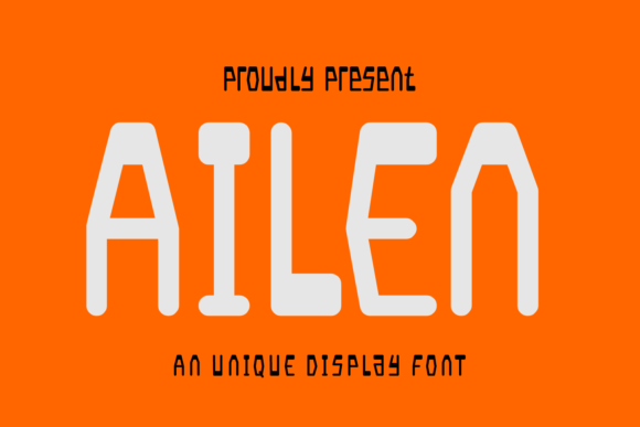 Ailen: A Clean Display Font for Business
