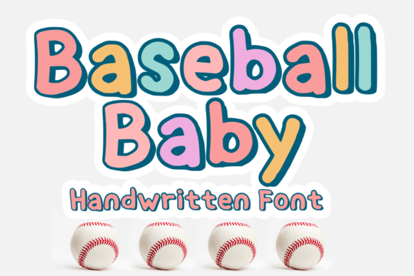 Baseball Baby Font Review: A Sporty Display for Kids