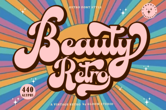 Beauty Retro Font for Web Design