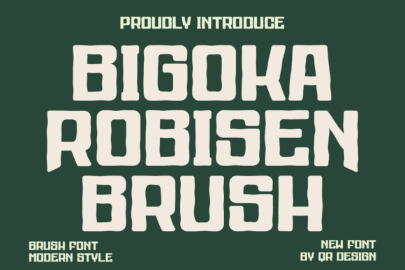 Bigoka Robisen Brush Font Review