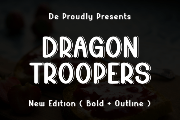 Dragon Troopers: The Modern Typeface for Bold Craft Brands