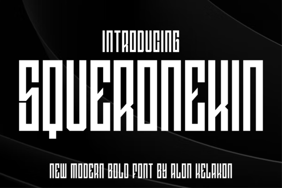 Elevate Web Headers with Squeronekin Display Font