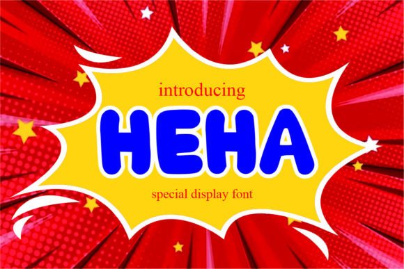 Heha: A Bold Font for Business Branding