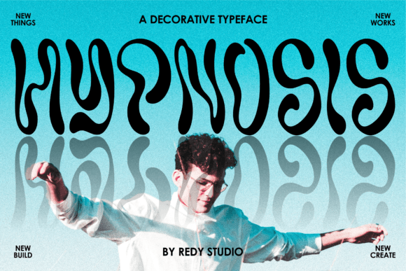 Hypnosis Font for Creative Design