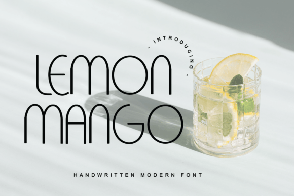 Lemon Mango Font for Bold Branding