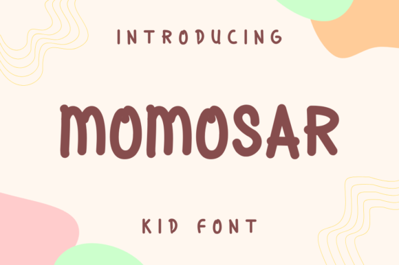 Momosar Font: Trendy Typography for Editorial Design