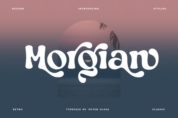 Morgian Font: Elegant Display Type