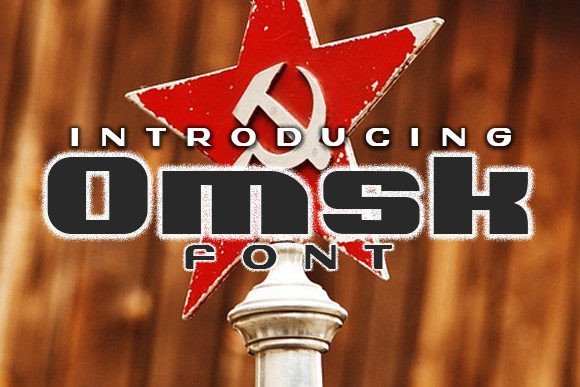 Omsk Font for Bold Design Projects