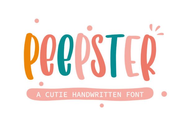 Peepster Font for Creative Projects
