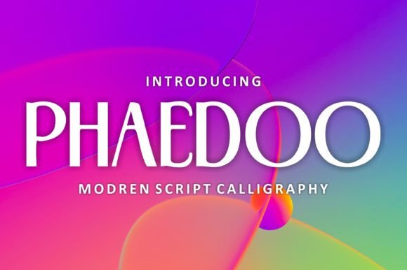 Phaedoo: A Display Font for Creative Projects
