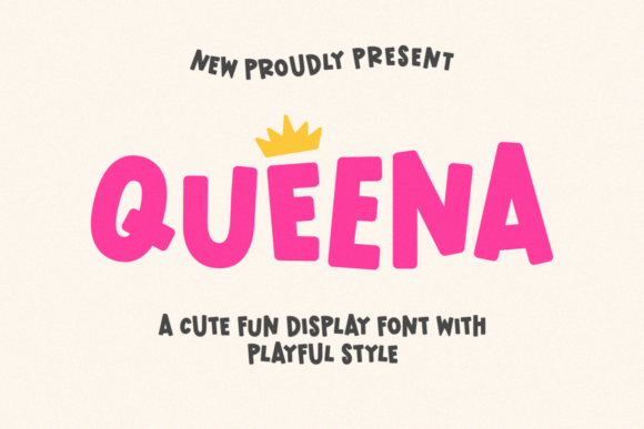 Queena Font for Business Branding