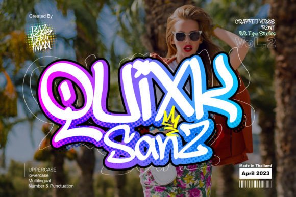 Quixk Sanz: A Bold Font for Business Branding