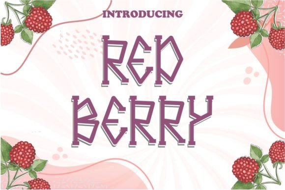 Redberry Font for Creative Design