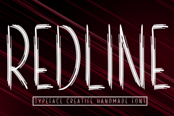 Redline Font: A Sweet Touch for Design