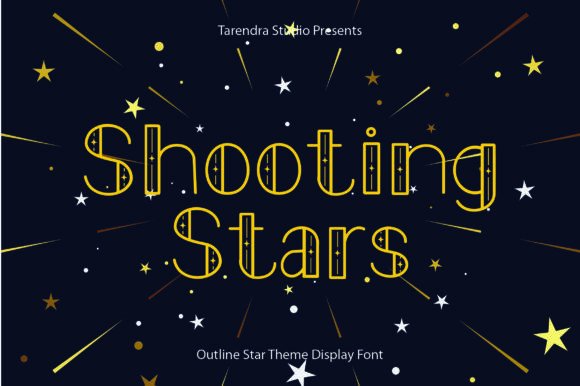 Shooting Stars Font Review