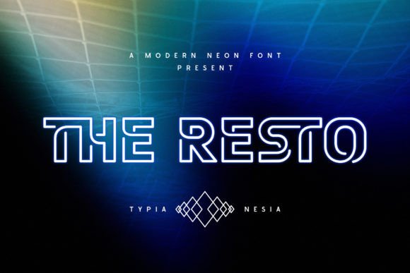 The Resto: A Bold Font for Digital Campaigns