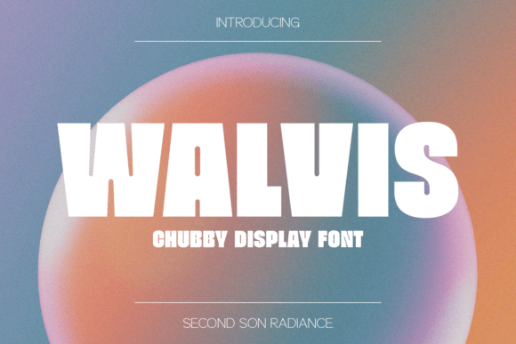 Walvis: A Bold Font for Creative Projects