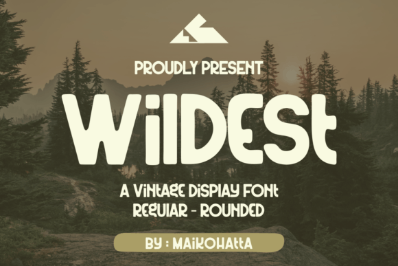 Wildest Font – Bold Display Type
